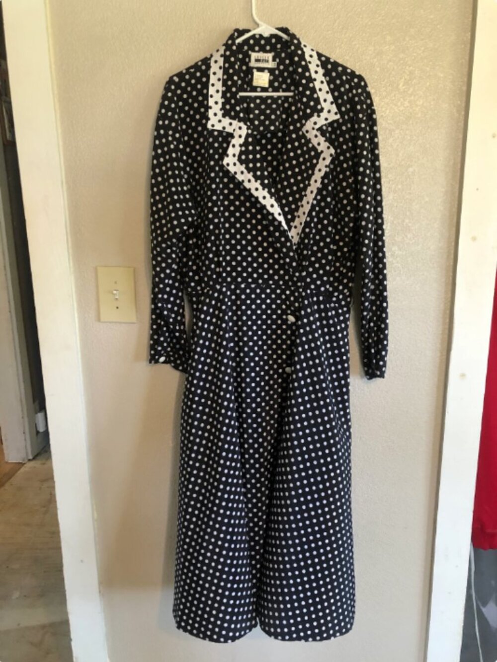 Polka Dot Vintage Secretary Dress
